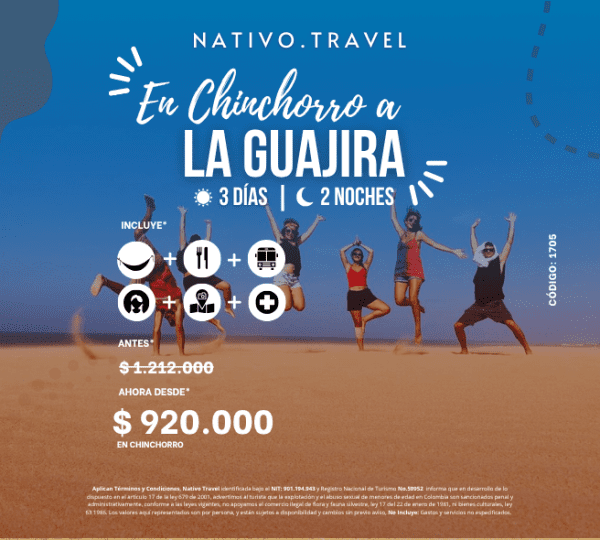 Cabo de la Vela y Punta Gallinas 3 Días 2 Noches