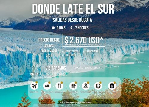 Donde late el sur – Buenos Aires, Bariloche y el Calafate